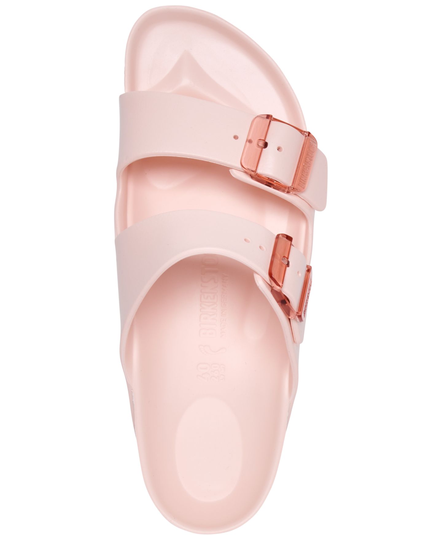 Женские сандалии Birkenstock Arizona EVA Stealth Buckle, цвет: Светлый розовый — фото 4
