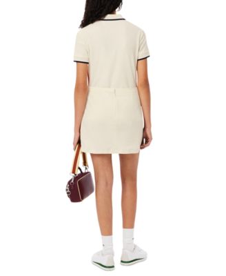 Women's Striped Panel Mini Skirt