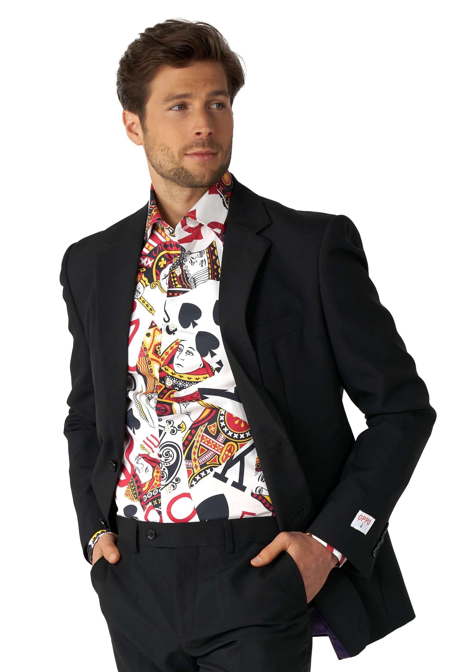 Men's Printed Theme Party Shirts For Men