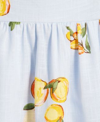 Women's Printed Cutout-Back Midi Dress, Exclusively at Macy's