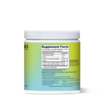 Skin Boost Plus [30-Serves] | Collagen Powder Supplement with VERISOL Bioactive Hydrolyzed Collagen Peptides, Vitamin C & Hyaluronic Acid