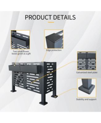 Streamdale 4ftx2ft AC Fence Cover, 3 Panels