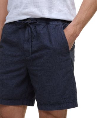 Men's Relaxed-Fit Seersucker Shorts