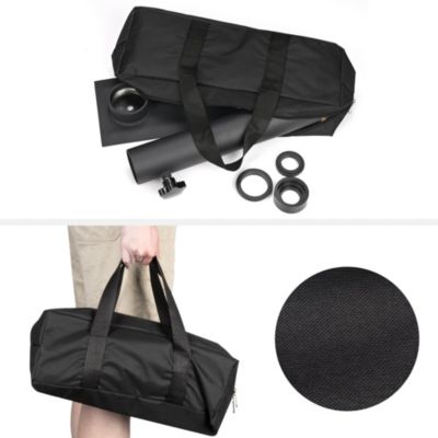 EZ GO 30ft Telescopic Flag Pole Kit Wheel Tire Mount Stand Upgrade Rotating Lock Outdoor Camper RV Tailgate Black