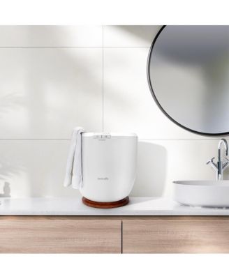 Bucket Towel Warmer, 12L, Adjustable Timer, Auto Shut-Off, Cherry