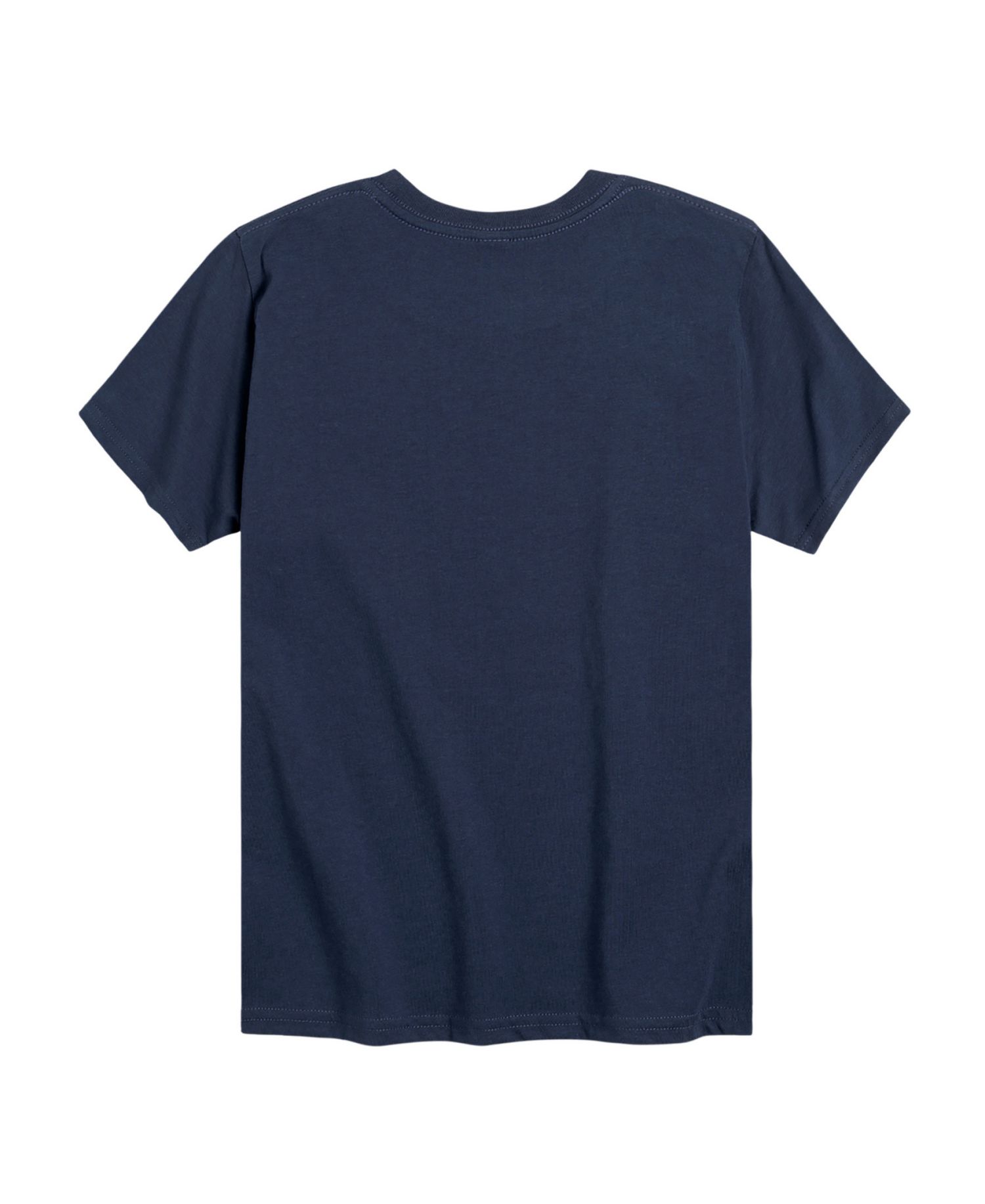 Big Boys American Flag Fish Graphic T-Shirt