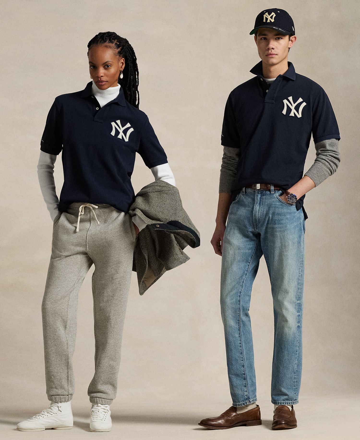 Unisex Yankees Polo Shirt