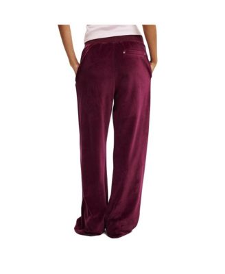 Женские велюровые спортивные брюки С широкими штанинами ИЗ ХЛОПКА НА подкладке
