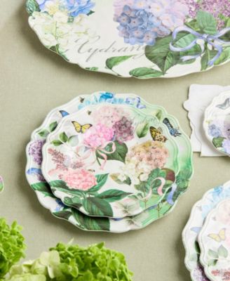 Garden Path Melamine 4-Pc. Salad Plates, Service For 4