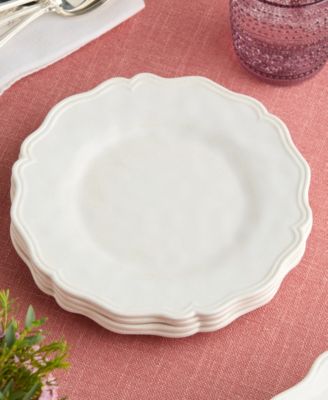 Isabella Crackle Melamine 4-Pc. Salad Plates, Service For 4