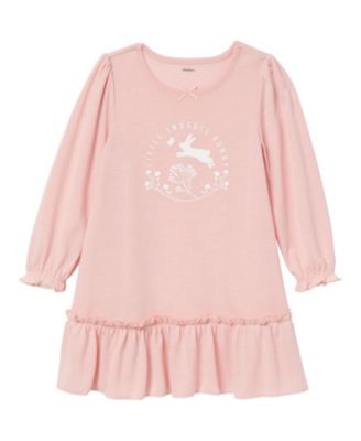 Toddler Girls 2-Pack Short Sleeve Nightgowns, Flamingoes, 5T