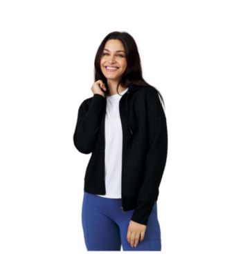 Женская толстовка с капюшоном из ультратонкого флиса на молнии Free Country для женщин