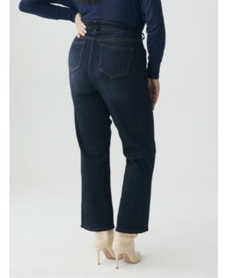 Джинсы с прямыми штанинами Molly & Isadora Plus Size Riverside