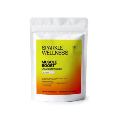 Muscle Boost [30-Serves] | Collagen Supplement Powder with Hydrolyzed Bodybalance Collagen Peptides & Buffered Vitamin C | Improves Body Composition -