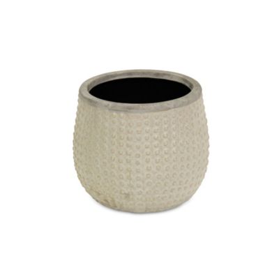 Dot Ceramic Round Pot Planter – Indoor & Outdoor Decorative Plant Pot