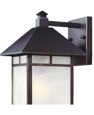 Frosted Glass Lantern Wall Light – Stylish Wall Fixture for Garden & Yard