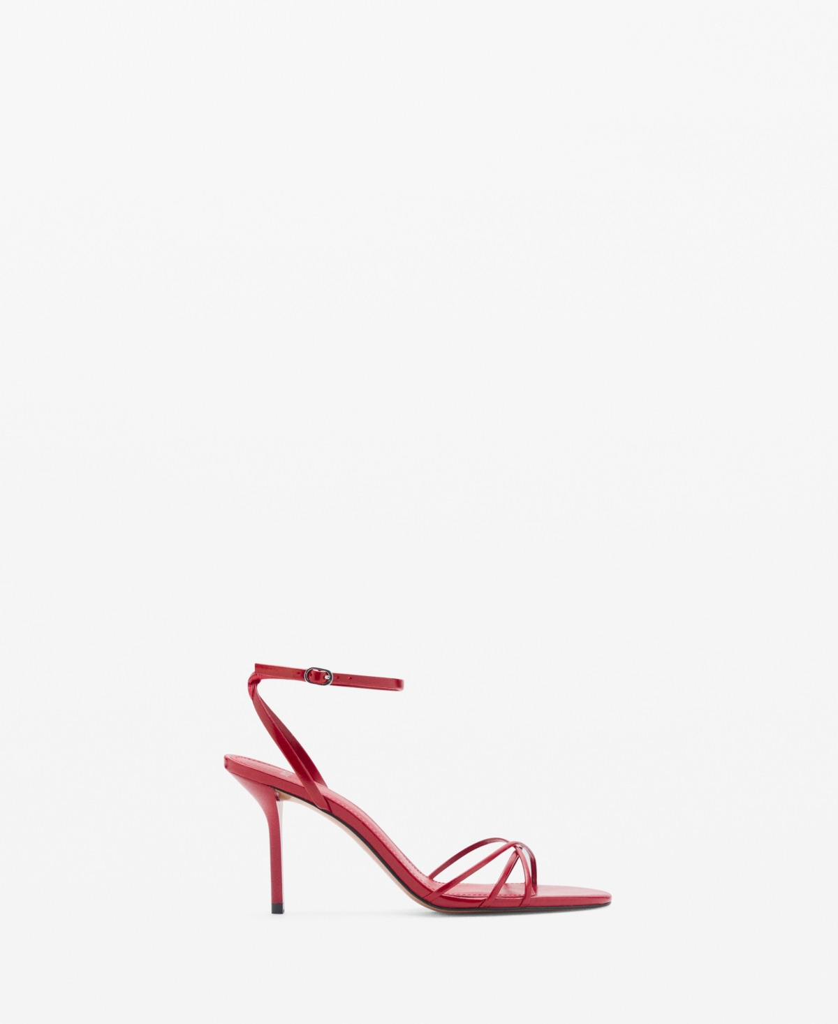 MANGO WOMEN'S STRAPPY HEELED SANDALS 