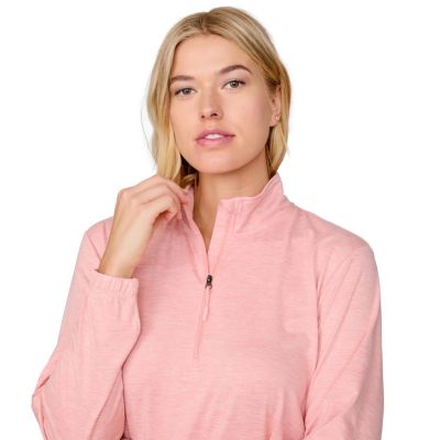 Свободный женский пуловер Country Cloud, вязаный наполовину на молнии