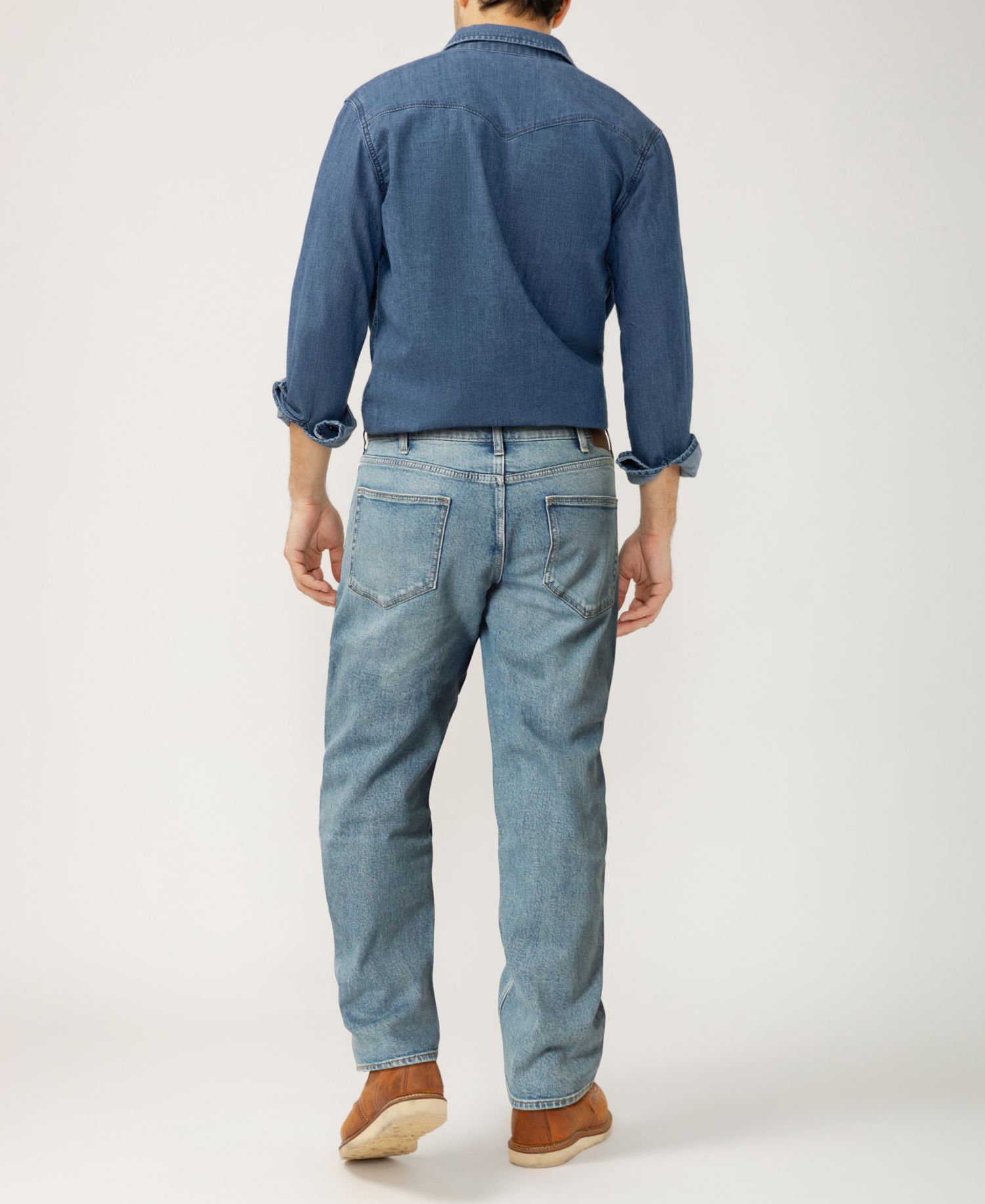Men's Relaxed Fit Straight Leg Jeans