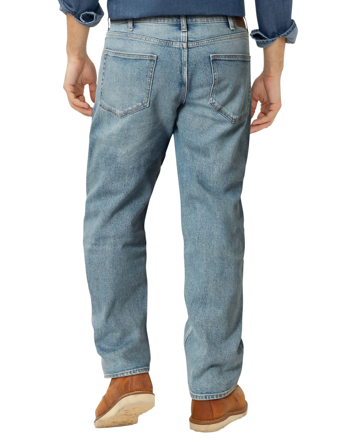 Men's Relaxed Fit Straight Leg Jeans