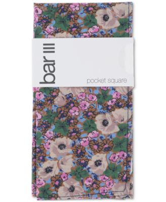 Мужской носовой платок в цветочек от Bar III, эксклюзивно в Macy's