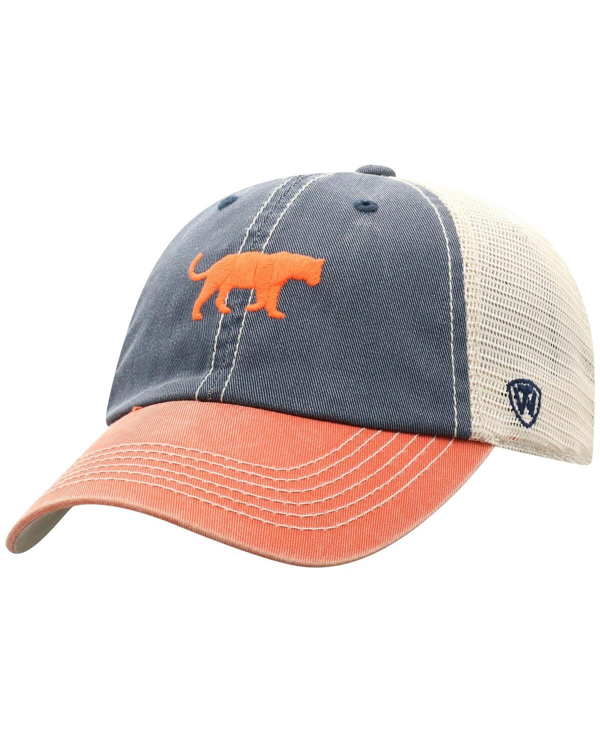 Top of the World Men's Purple Clemson Tigers Off Road Three-Tone Vintage Adjustable Trucker Hat - Purple