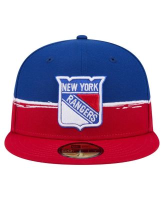 Men's Red/Royal New York Rangers Vintage Color Dip 59FIFTY Fitted Hat