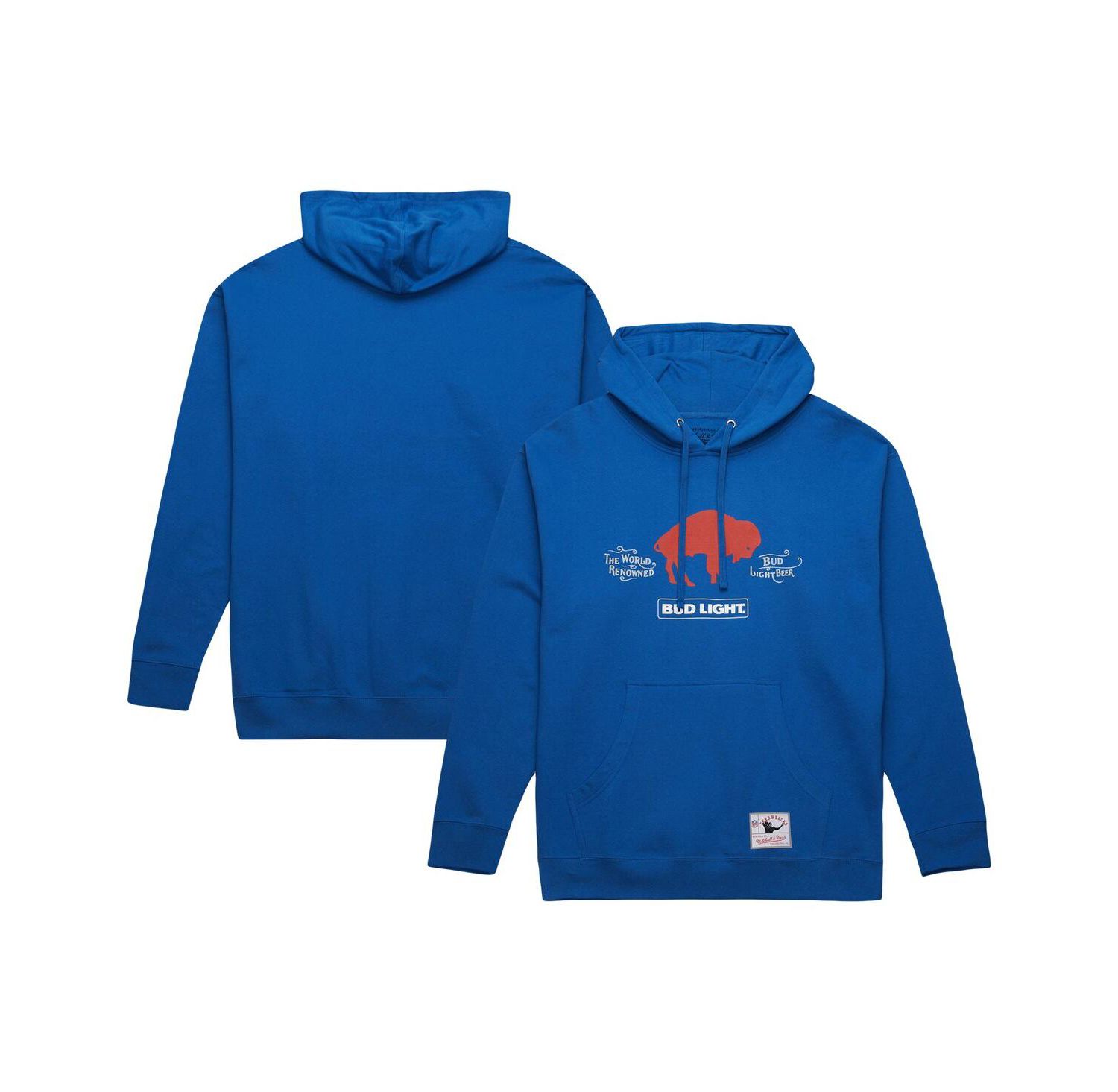 Men's Royal Buffalo Bills NFL x Bud Light Vintage Pullover Hoodie