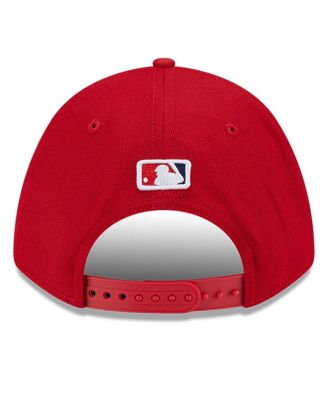 Men's Red Los Angeles Angels Player Replica 9FORTY Adjustable Hat