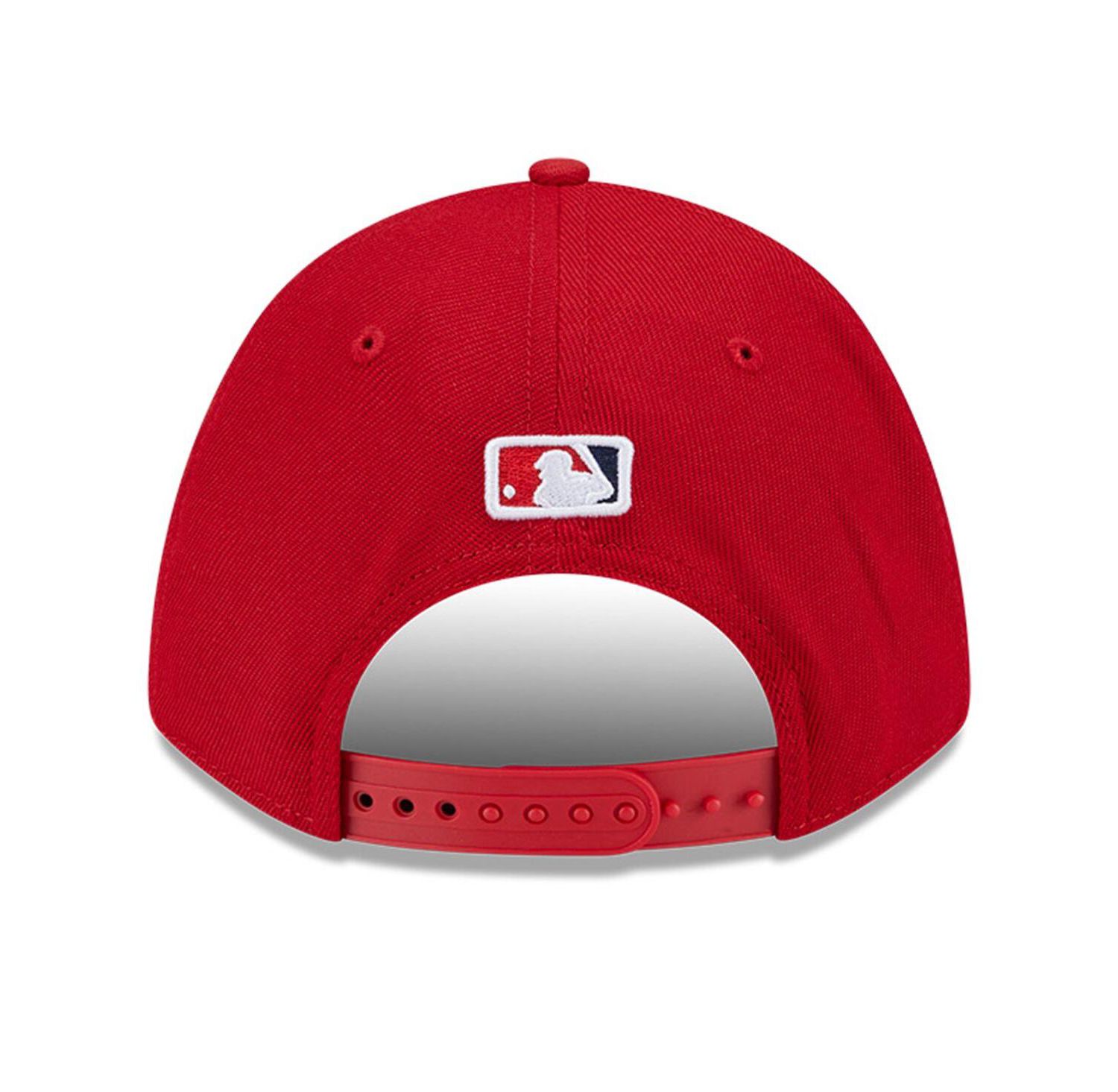 Men's Red Los Angeles Angels Player Replica 9FORTY Adjustable Hat