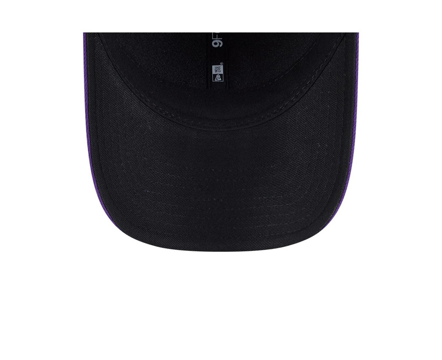 Men's Black/Purple Colorado Rockies Player Replica 9FORTY Adjustable Hat
