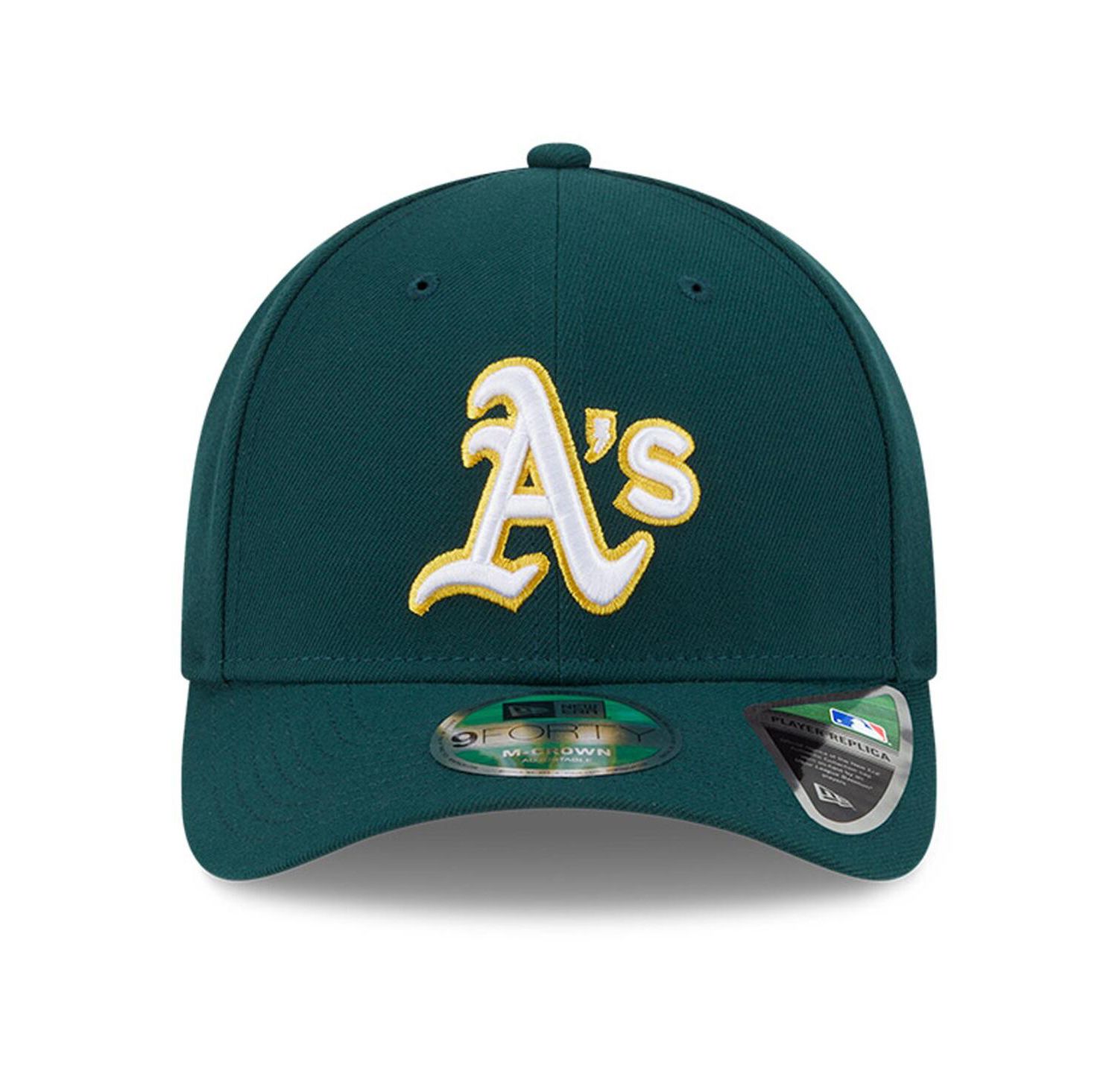 Men's Green Athletics Player Replica 9FORTY Adjustable Hat