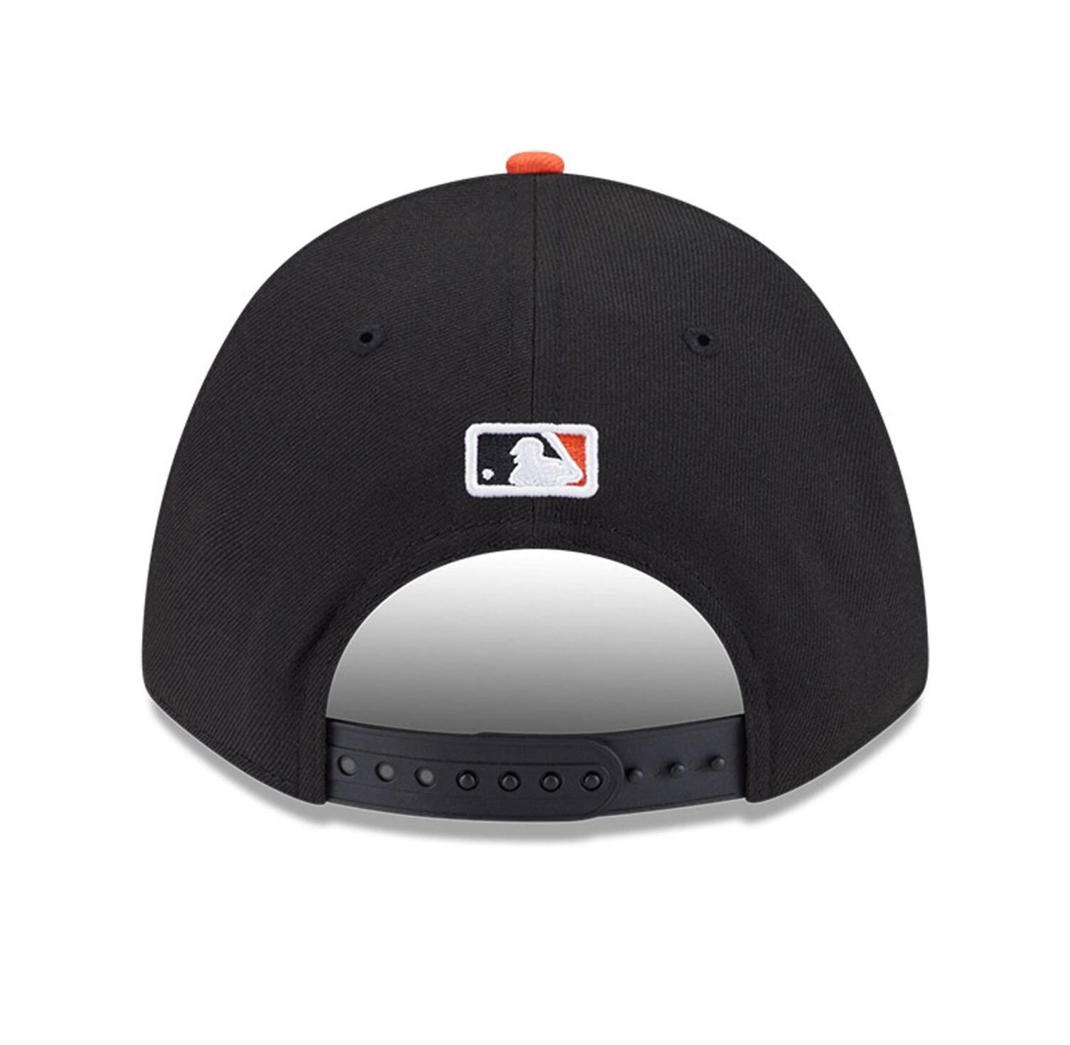 Men's Black/Orange San Francisco Giants Player Replica 9FORTY Adjustable Hat