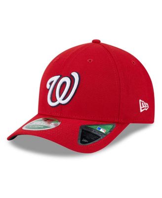 New Era - Men's Red Washington Nationals Player Replica 9FORTY Adjustable Hat