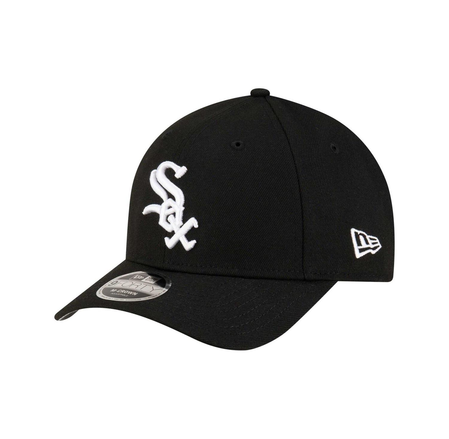 Men's Black Chicago White Sox Player Replica 9FORTY Adjustable Hat