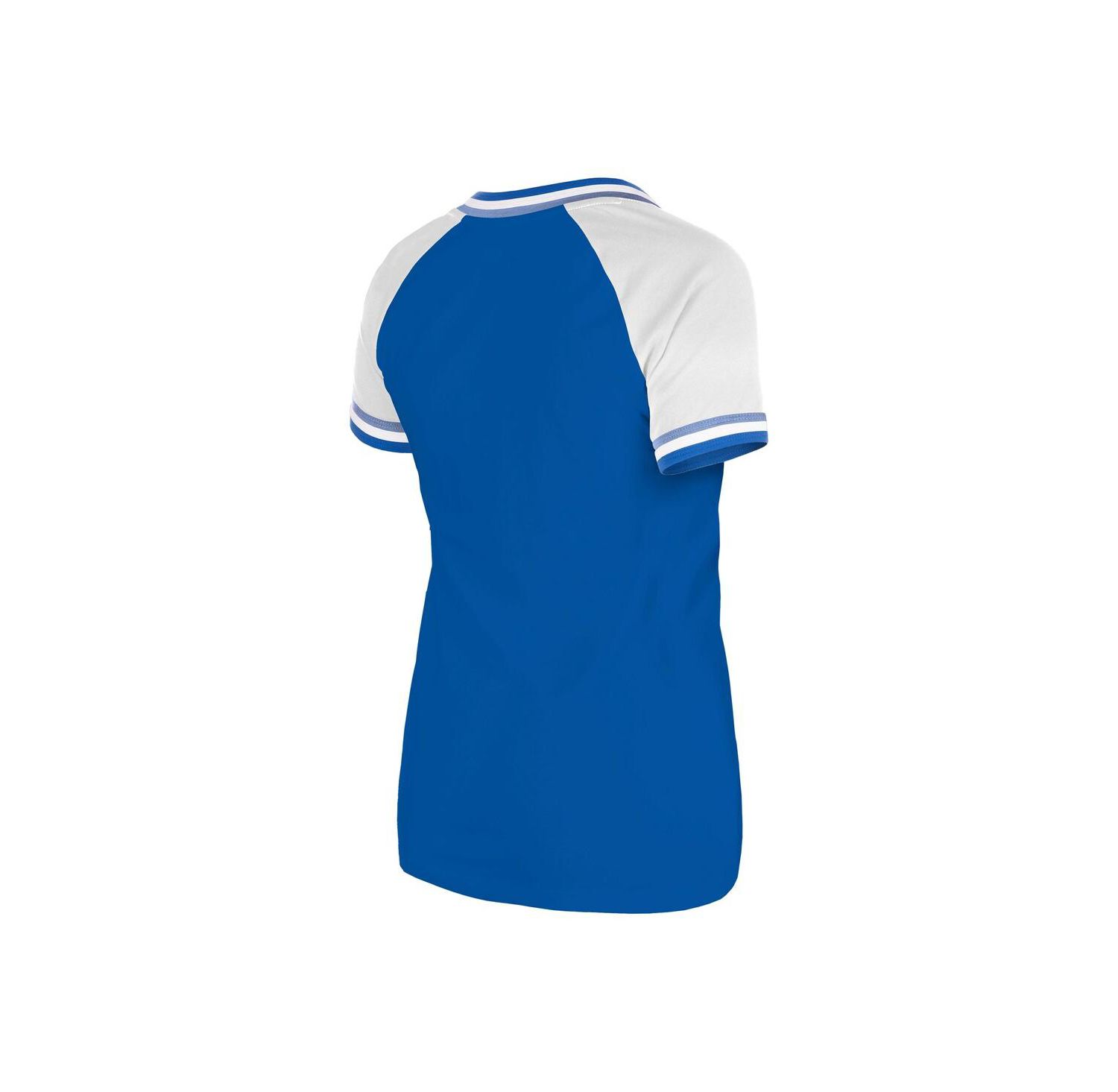 Women's Royal Kansas City Royals Gameday Raglan V-Neck T-Shirt