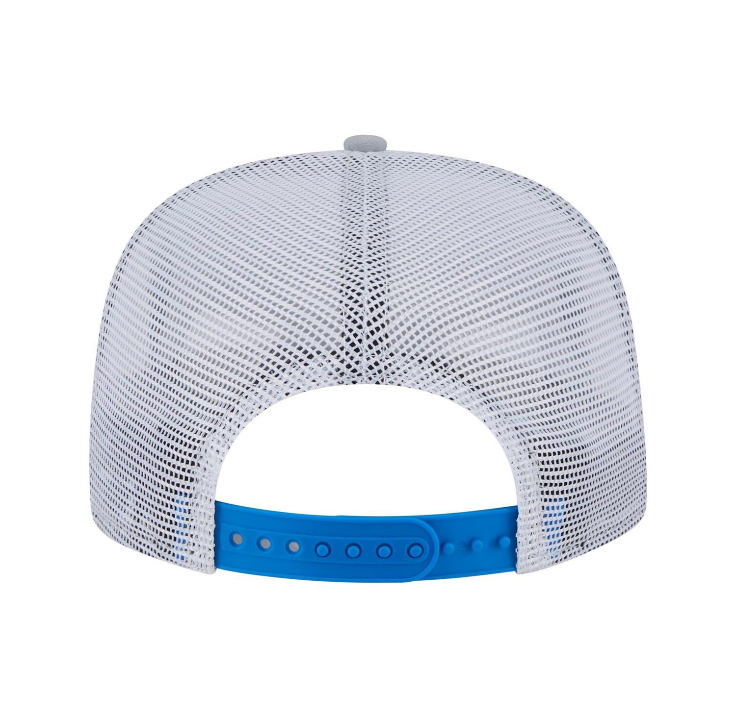 Men's Gray/Blue Detroit Lions Throwback Dye Golfer Snapback Hat