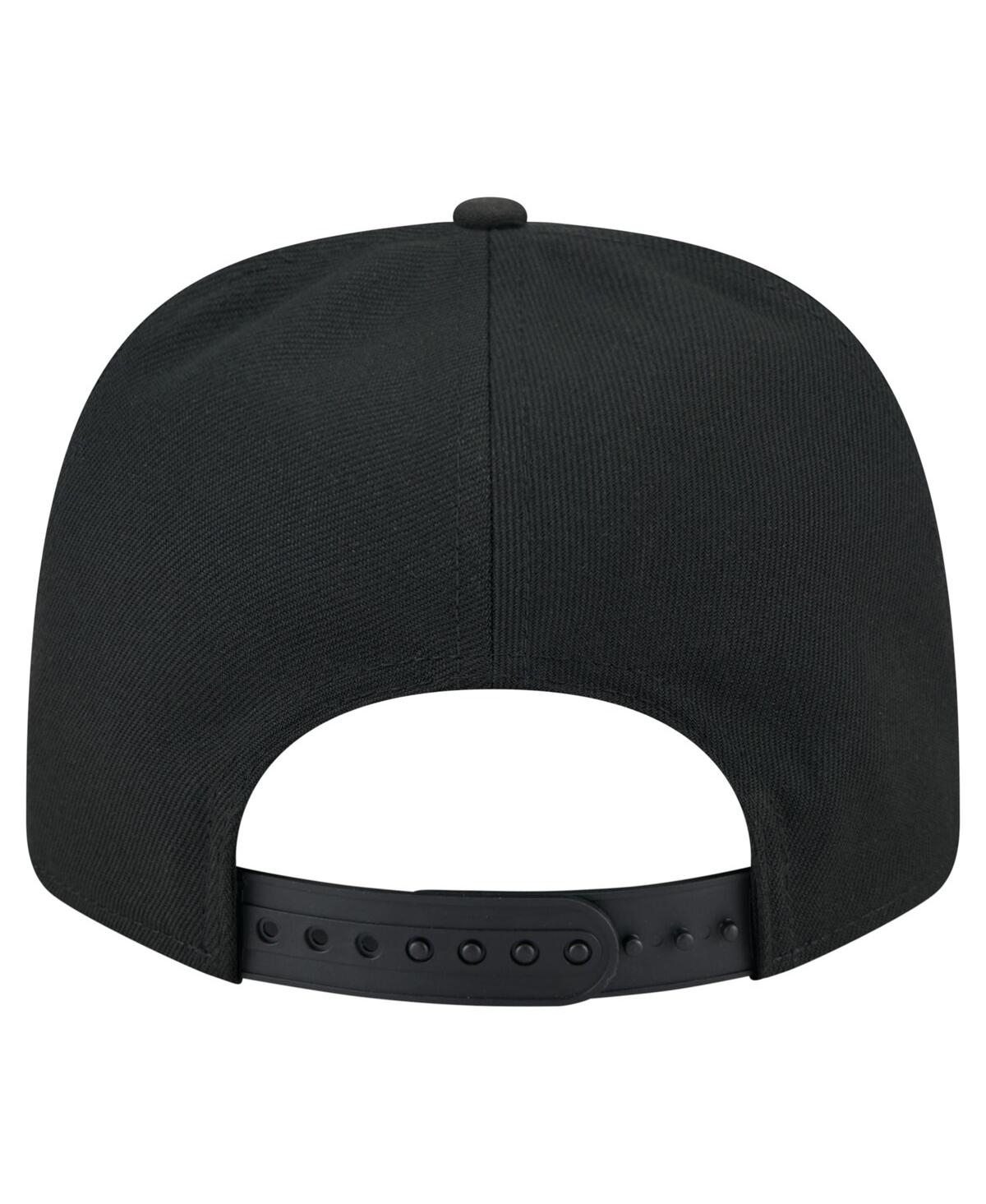 New Era Men's Black Colorado Rockies Multi-rope 9seventy Stretch-snap Hat In Black