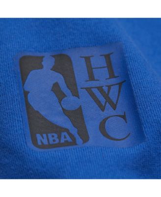 Men's Blue Orlando Magic Hardwood Classics Team Origins Fleece Pullover Hoodie