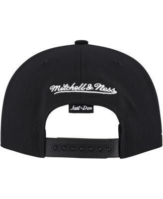Men's Black Pittsburgh Pirates Just Don x MLB Lux Script Snapback Hat