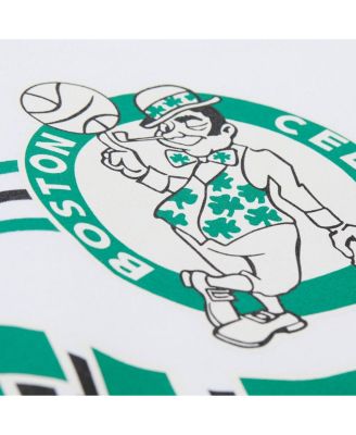 Men's and Women's White Boston Celtics Hardwood Classics Vintage Team Origins Premium T-Shirt