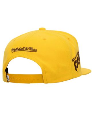 Men's Gold San Diego Padres Big Time Coop Snapback Hat