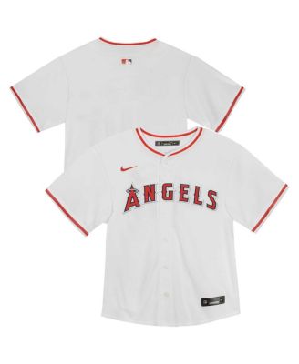 Nike - Preschool White Los Angeles Angels Home Game Jersey