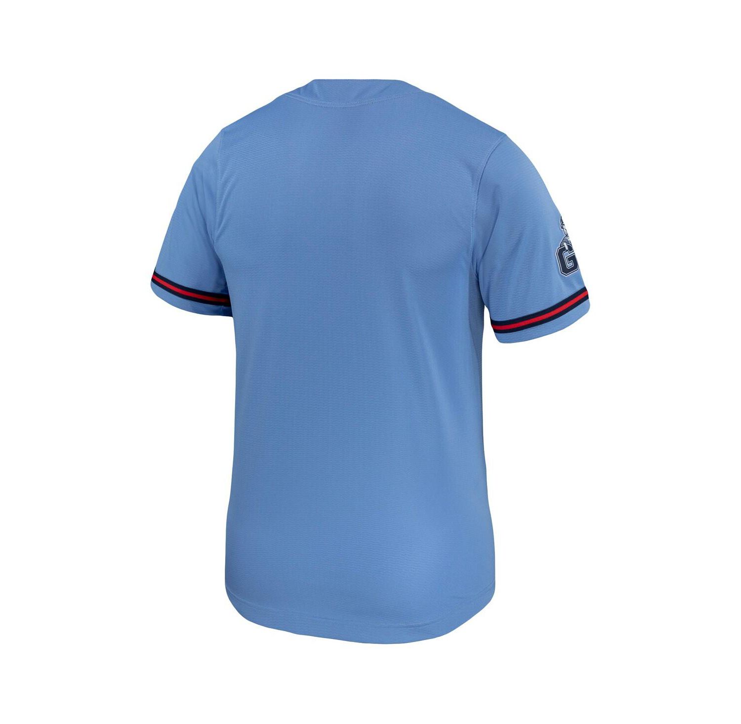 Men's Light Blue Gonzaga Bulldogs Replica Baseball Jersey