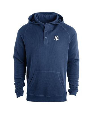 Мужская толстовка с капюшоном Dunbrooke Navy New York Yankees Montana, легкий пуловер реглан, темно-синий