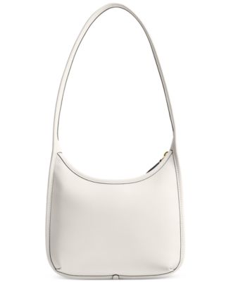Curve Zip Small Leather Shoulder Bag