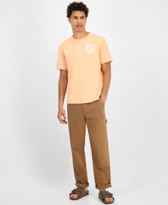 Sun Stone Mens Short Sleeve Manta Ray Graphic Crewneck T-Shirt Exclusively at Macys 4790₽