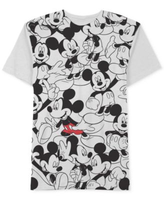mickey mouse button up shirt mens