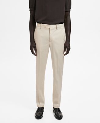 MANGO - Men's EU Super Slim-Fit Suit Pants