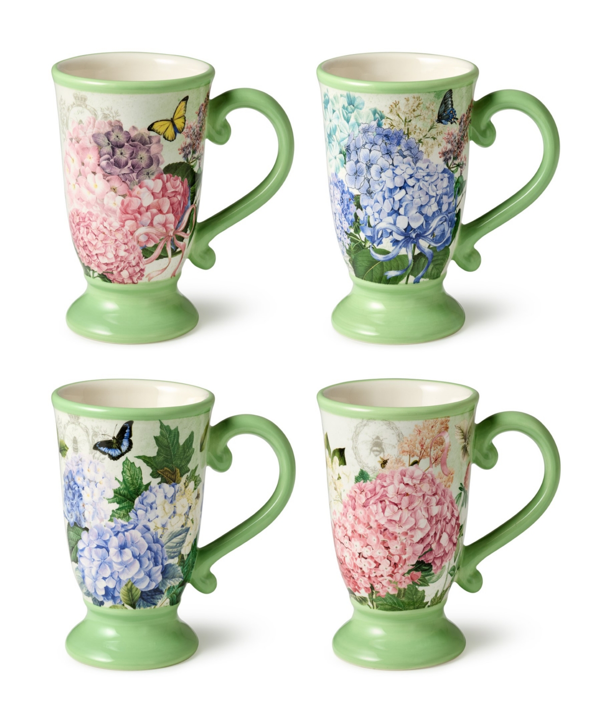 Garden Path Mugs, Set of 4 - Miscellaneous